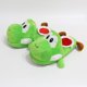 thumbnail image 5 of Juego Mario dibujos animados Yoshi dinosaurio zapatillas divertidas pareja hogar piso personalizado zapatillas de algodón de invierno para hombres, 5 of 5