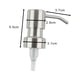 thumbnail image 5 of Dispensador de jabón con boquilla de emulsión y cabezal de bomba de acero inoxidable 304 KERISTY, compatible con el cuerpo de la bomba., 5 of 8