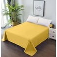 thumbnail image 2 of Premium Flat Sheet - Breathable and Soft - Bed Top Sheet Only - Easy Care & Easy Clean, 2 of 4