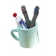 thumbnail image 2 of 6xcasa De Muñecas En Miniatura Accesorios De Baño Modelo De Escena DIY Para Decoración Azul, 2 of 8