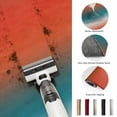 thumbnail image 5 of Area Rugs 3'x5', Red Teal Orange Ombre Carpet Runner Indoor Outdoor Rugs Home Decor Aesthetic, Modern Art Aesthetics Abstract Non Slip Mats Washable Accent Rug for Living Room Bedroom, 5 of 8