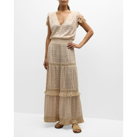 Ramy Brook Dorothy Lace Maxi Dress Swim Cover-up