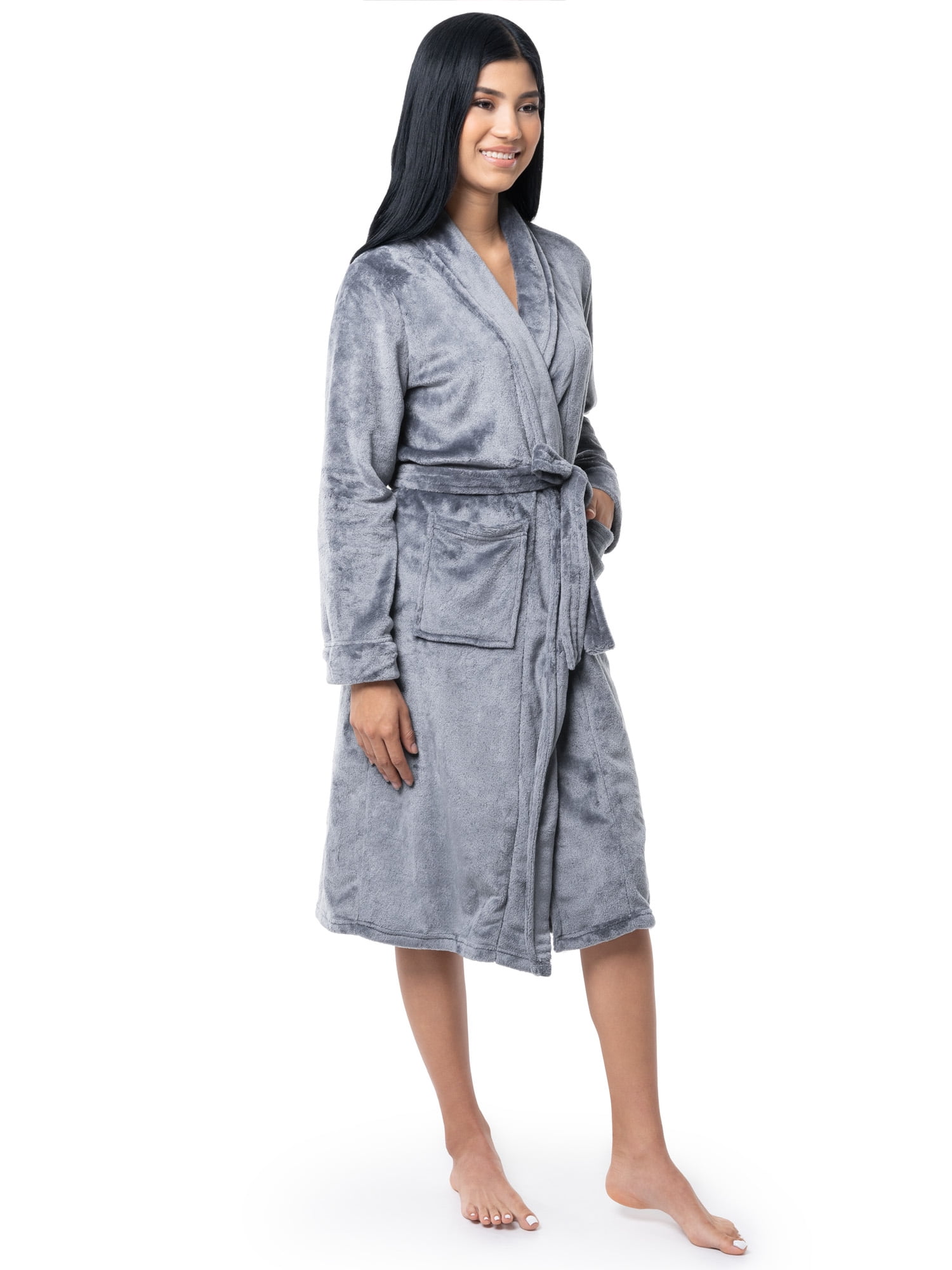 Fruit of the Loom Women's Beyond Soft Fleece Robe, Sizes XS/S-4X