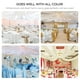 thumbnail image 2 of Kit de cortinas de techo Boldworks para bodas, tienda de campaña, color blanco, 2 of 5