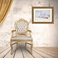 thumbnail image 3 of Deiter, Lori 24x17 Gold Ornate Wood Framed with Double Matting Museum Art Print Titled - Snowy Forest Happy Holidays, 3 of 4