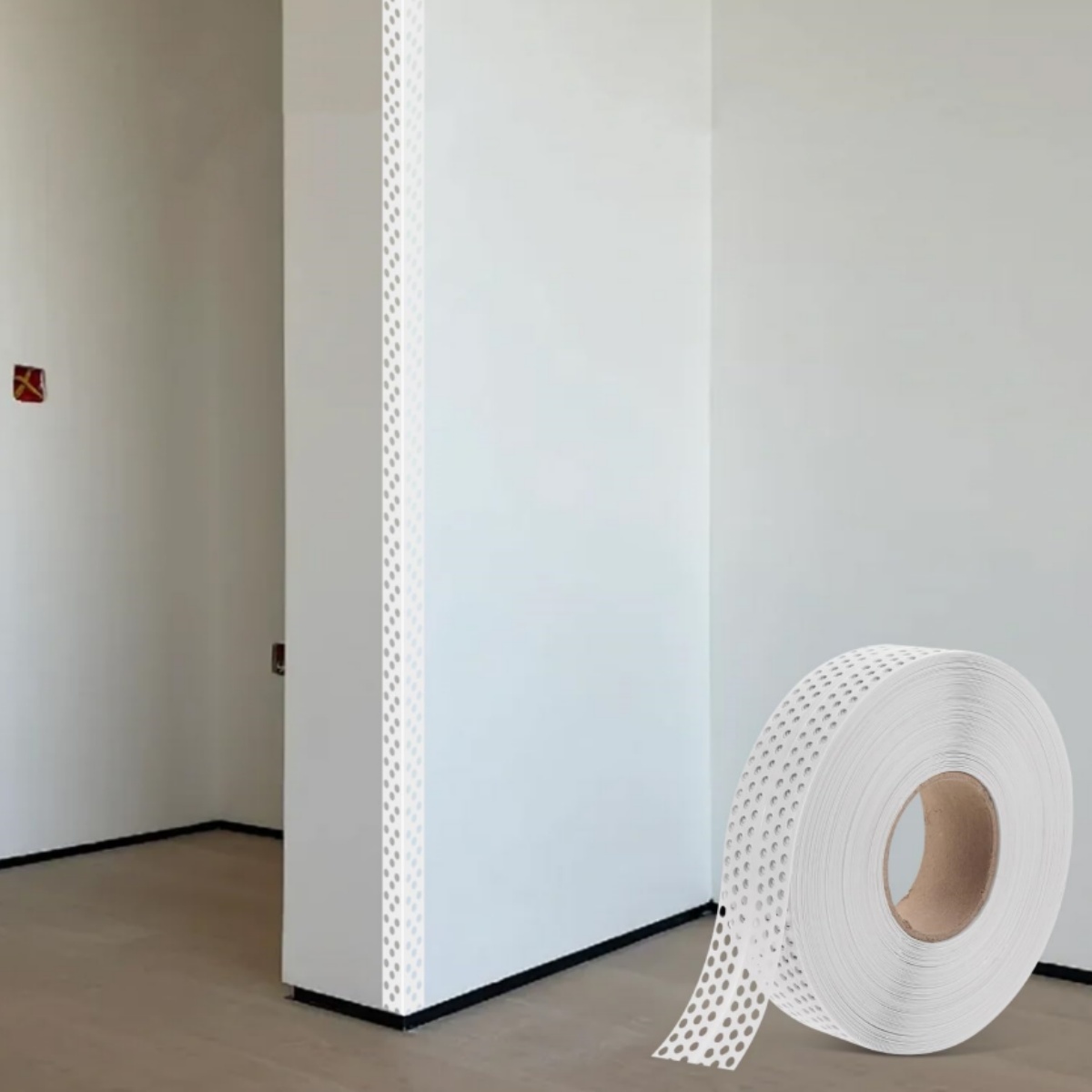 Self-Adhesive Drywall Joint Tape, Kvago 1.97" x 131′ Drywall Corner Tape Seam Masking Tape, Edge Protection, Sealing Tape for Inside and Outside Corner, Wall Corners, Repair Wall Cracks