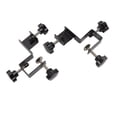 thumbnail image 1 of Cabinet Drawer Installation Clamps, Thin Contour Left Right Side Drawer Installation Clamp Double Chucks Black 2 PCS  For Home, 1 of 8