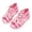 Pink, variant on Solid Bowknot Princess Soft Sole Non- First Walker Sandals, Toddler Little Kids Girls Fashion Open Toe Strappy Flat Beach Shoes