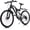Black, variant on ICEEIF 20/24 Inch Kids Mountain Bike, 7-Speed Bicycle for Boys and Girls, Dual Full Suspension, Dual Disc Brakes, High-Carbon Steel Frame, All-Terrain Bike for Outdoor Riding
