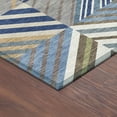 thumbnail image 3 of Addison Rugs Chantille Indoor/Outdoor Transitional Patchwork Denim Machine Washable Rectangle Rug, 10' x 14', 3 of 8