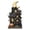 A001- Clear (Style A), variant on Halloween House Decor Haunted House Decor 6 Inch Vintage Wooden Indoor Halloween Table Decor Spooky Halloween Decor for Home, 1 Pack