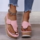 thumbnail image 4 of Amzcrzy Zapatos de mujer,Zapatos de mujer,Zapatillas de mujer, Sandalias cómodas con hebilla y punta de clip para mujer Sandalias Mujer Zapatillas De Casa, 4 of 5