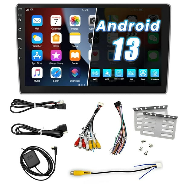 Sidaley Android 13 2+32G 10,1 Pulgadas Pantalla Táctil Completa Radio Estéreo para Coche 1DIN