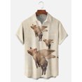 thumbnail image 5 of Camiseta divertida con estampado 3D de animales de dibujos animados para hombre, camisetas de manga corta de secado rápido, ropa informal de verano para hombre, camisas de moda callejera, 5 of 5