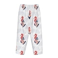 thumbnail image 7 of Fotbe Sea Horse And Corals1 Women's Pajama Pants,Sleepwear Pants,Pj Bottoms Drawstring And Pockets-X-Large, 7 of 7