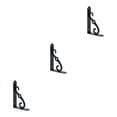 thumbnail image 5 of Estantería de Hierro Speravity Soporte Triangular en Forma de L Color Negro, 5 of 5