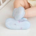 thumbnail image 4 of Sock Shoes Non- Baby Grip Socks Walking Shoes Breathable Lightwewight Soft Sole Rubber Cotton Baby Girl Shoes for Boys 6-12 Months, 4 of 5