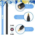 thumbnail image 4 of Art Supplies for Kids and Adults, 7 Color in 1 Black Wooden Rainbow Colored Pencils Pre-sharpened, Rainbow Pencils for Coloring Books, Drawing, Sketching,Art Set for Boys and Girls (12pcs), 4 of 8