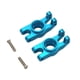 thumbnail image 3 of Asiento de rueda trasera de 2 piezas de repuesto de aleación de aluminio profesional de alta resistencia RC azul, 3 of 9