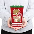 thumbnail image 5 of Big Dot of Happiness The Big Game - Red and Gold - Football Party Favor Popcorn Treat Boxes - Set of 12, 5 of 5