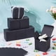 thumbnail image 5 of 20 cajas de regalo de papel kraft, cajas cúbicas negras de 8,1 x 8,1 x 8,1 cm (3,2 x 3,2 x 3,2 pulgadas), mini cajas de cartón con tapa para bodas, fiestas, cumpleaños, propuestas de padrinos de boda., 5 of 9