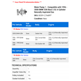thumbnail image 2 of Water Pump 1 - Compatible with 1996 - 2000 BMW 328i Base 2.8L 6-Cylinder Naturally Aspirated Gas 1997 1998 1999, 2 of 2