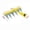 C, variant on WEGFTDUOP Iron Weeding Rake 2.0 Heavy Duty Garden Hand Weeder Rake 4/5/6/7 Teeth Weeder Tool For Yard Garden