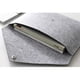 thumbnail image 4 of Funda de fieltro para tableta, gran capacidad, almacenamiento en capas, interior suave, para dibujo gráfico, para viajes y oficina, 4 of 12