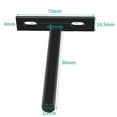 thumbnail image 5 of Joernso Heavy Duty Save Space Shelf Bracket Cold-rolled Steel T-Shape Solid Floating Wall Shelf Support for Home, 5 of 8