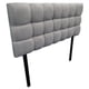 thumbnail image 3 of Cabecera Abotonada Queen El Bazar Store Linq Lino Gris Plata Moderna, 3 of 5
