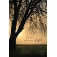 thumbnail image 2 of Deiter, Lori 11x14 Black Ornate Wood Framed with Double Matting Museum Art Print Titled - Help Me to Walk in Your Light, 2 of 4