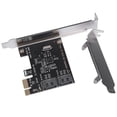 thumbnail image 2 of 2X PCIe PCI Express to SATA3.0 2-Port SATA III 6G Expansion Controller Card Adapter, 2 of 5