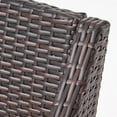 thumbnail image 3 of Princeton Outdoor 8 Seater Wood and Wicker Dining Set, Teak, Multibrown, 3 of 8