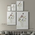 thumbnail image 4 of Choose Happy Bouquet I Premium Gallery Wrapped Canvas - Ready to Hang, 4 of 9