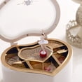 thumbnail image 4 of Boîte à Bijoux Musicale Cœur, Boîte de Rangement Musicale avec Fille Dansante, Design Flèche Cadeau de Noël, 4 of 5