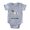 Heather Grey, variant on CafePress - FIN English Foxhound Life - Cute Infant Baby Football Bodysuit