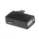 thumbnail image 4 of 5 Piezas De ángulo Micro USB 2.0 OTG Host Adapter W / USB Galaxy S3 S4 S5 Note2 Negro Hugo Adaptador OTG con alimentación USB, 4 of 10