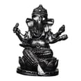 thumbnail image 4 of Lord Ganesha Estatua Ornamentada de Resina Figura Meditativa Esculpida a Mano Escultura Budista Portátil Artículo de Colección Vintage Adecuada para R Negro 85 x 7 x 105 cm, 4 of 8