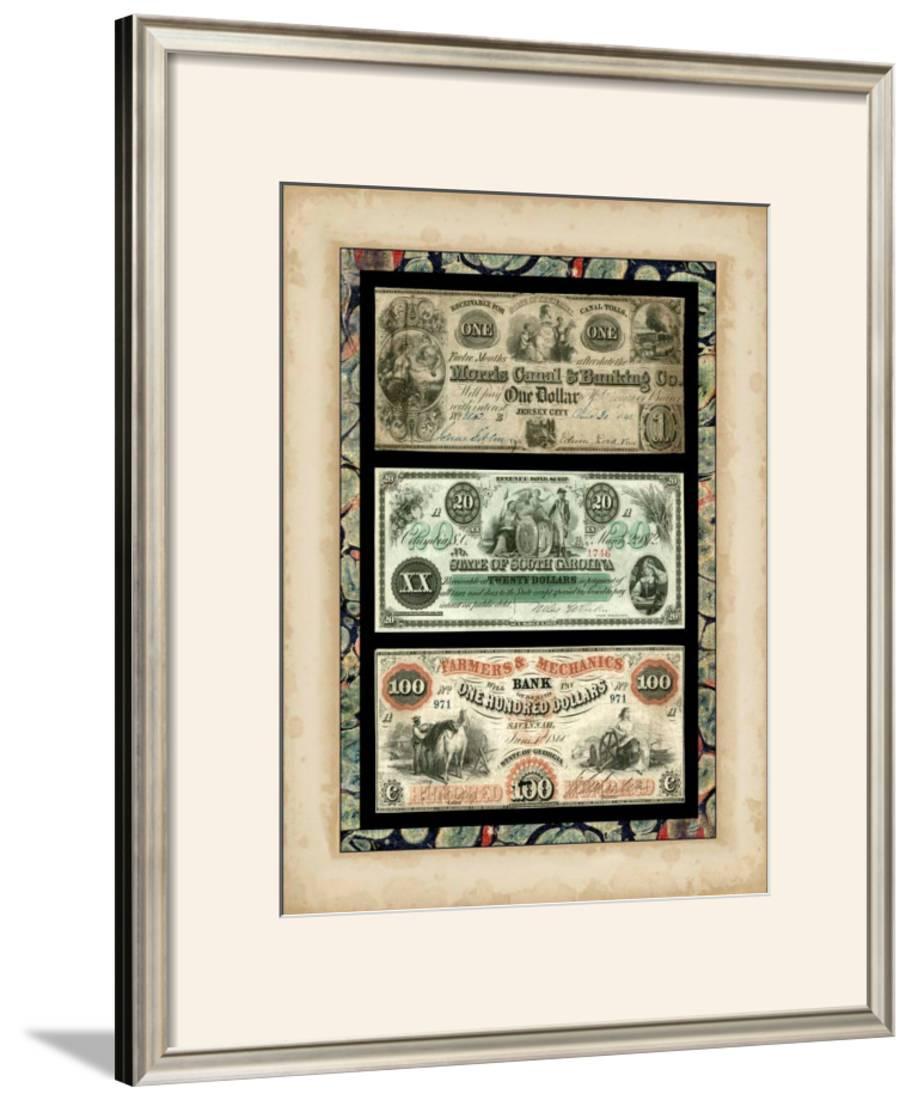 Money, Money, Money III Framed Art Print Wall Art 22.5x26.5 Walmart