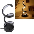 thumbnail image 1 of Spiral LED Table Lamp, Modern 3 Color Temperature Bedside Lamp  for Living Room, 1 of 7