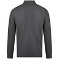 thumbnail image 3 of Men's Levelwear Charcoal Athletics Theory Insignia Quarter-Zip Pullover, 3 of 3