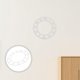 thumbnail image 4 of Reloj de espejo acrílico: moderno reloj decorativo de pared con pegatinas y números romanos para decorar la sala de estar, la entrada del hotel, 25 cm., 4 of 7