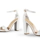thumbnail image 3 of Sandalia DREAM PAIRS Tacón Alto Grueso Blanco Perla 8.5, 3 of 7
