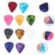 thumbnail image 2 of Juego de púas de guitarra de 50 piezas, púa de plástico, púas de guitarra para pulgar, púa de dedo índice, 2 of 6