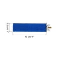 thumbnail image 2 of 1x4" Bird Paw Grinding Stick Parrot Parakeet Cockatiel Perch Stand, Blue, 2 of 6