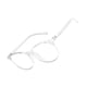 thumbnail image 3 of Qarigey Gafas de ordenador con luz azul a la moda, gafas de juego regulares transparentes, gafas para mujer, gafas para mejorar la comodidad, gafas Lentes blanco transparente Qarigey AP000098-07, 3 of 6
