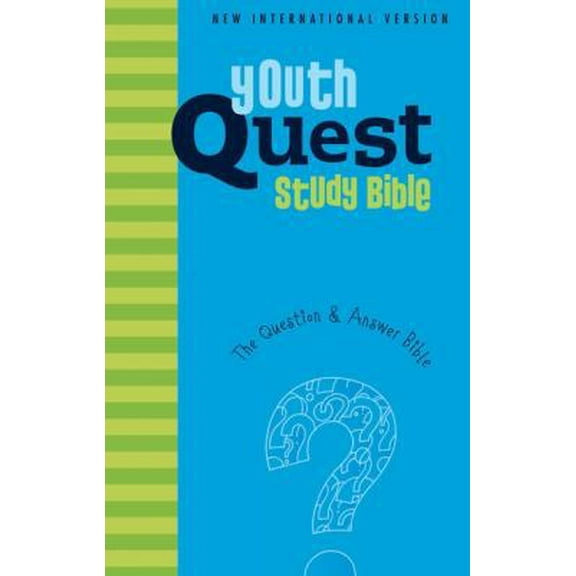 Pre-Owned NIV, Youth Quest Study Bible, Hardcover: The Question and Answer Bible (Hardcover) 0310719828 9780310719823