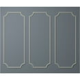 thumbnail image 5 of Ekena Millwork 28"W x 72"H Ashford Smooth Panel Moulding Kit (Triple Panel), 5 of 10