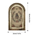 thumbnail image 2 of Wooden Wall Art Decor, 12 * 8 Inch Country Decor, 3D Vintage Rustic Farmhouse Decor with Frame, Perfect for Nursery, Home Office, Living Room Decorations & Gift, 2 of 6