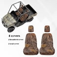 thumbnail image 5 of XYZCANDO Brown Camo Forest Seat Cover for UTV Waterproof Rhino Bucket Seats Cover with Headrest Covers Anti-Slip 4 Pack UTV Seat Covers Accessory Part for Rhino 450 660 700, 5 of 7